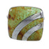 Authentic Sterling Silver And Turquoise Ring Size 8-3/4 RX81129